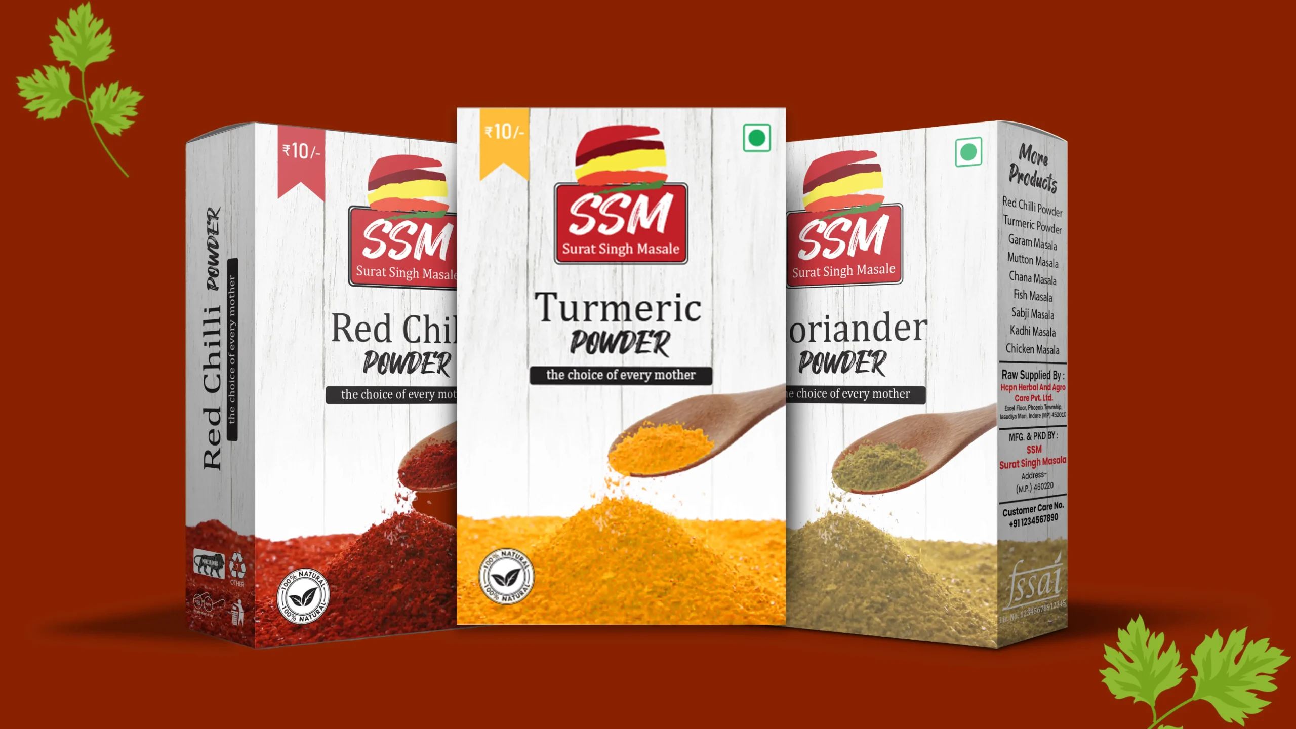 SSM Masala Eco-Friendly Packaging
